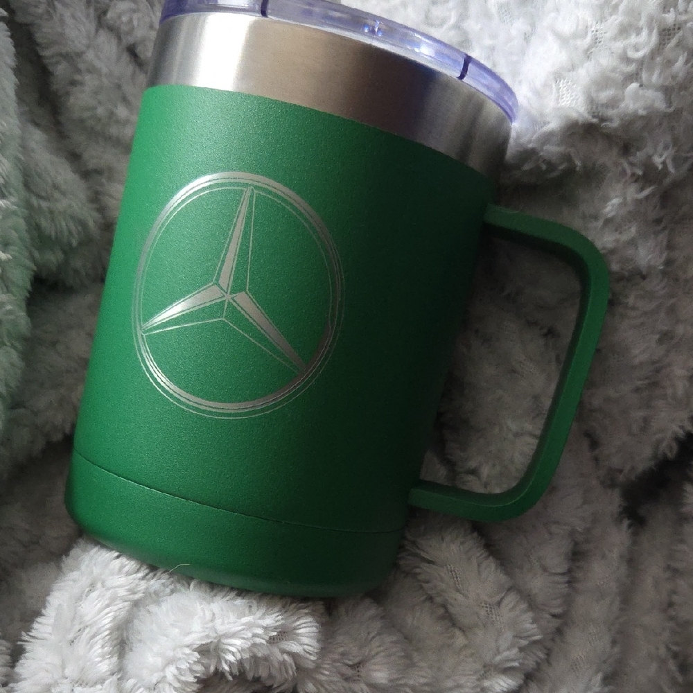 Mercedes-Benz Green Travel Mug